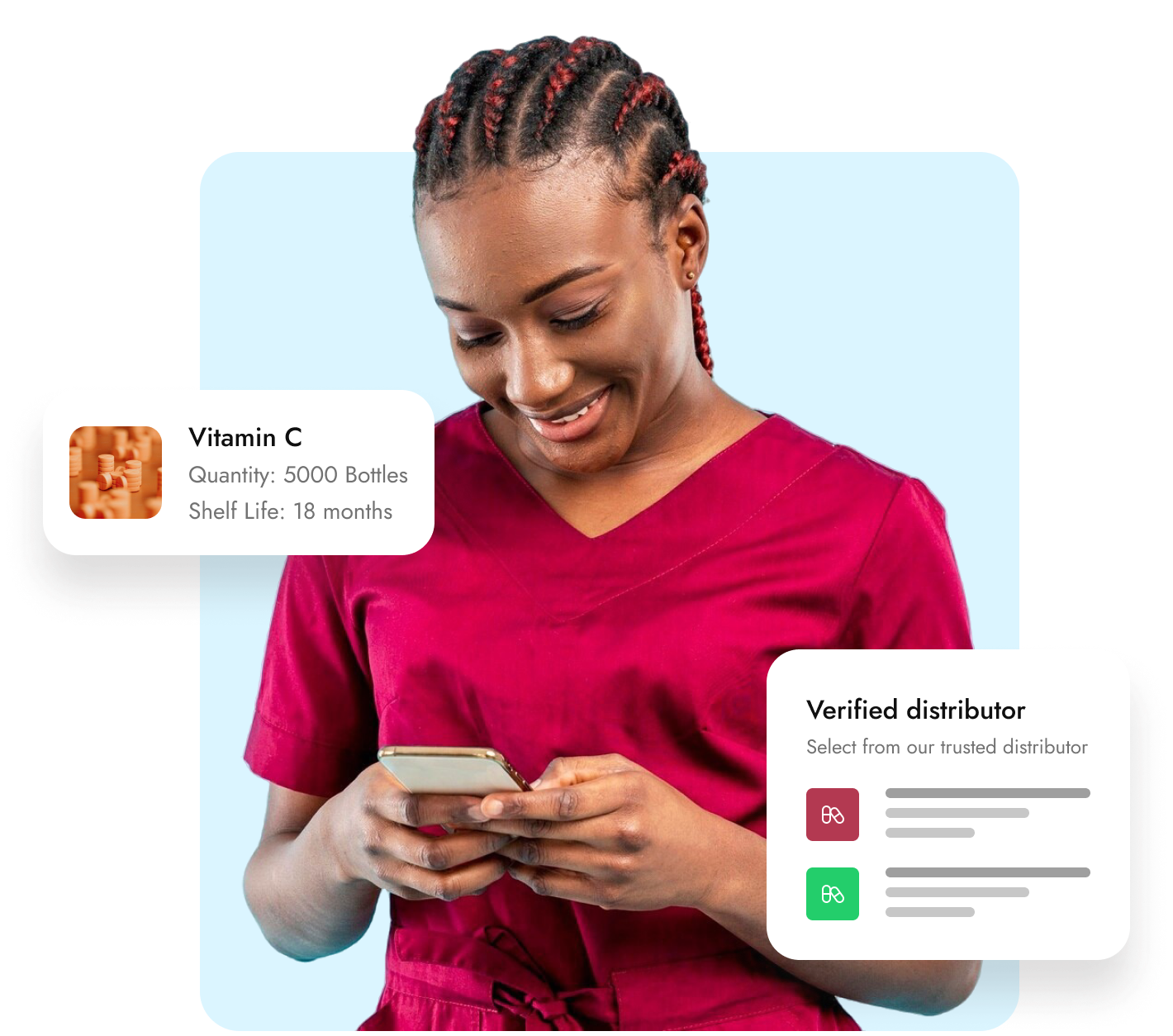 Pharmacy ordering with trusted distributors