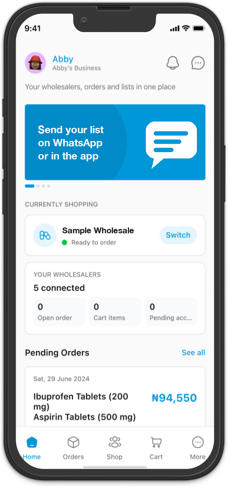 Compre pharmacy app preview